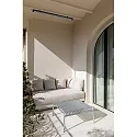 Faro Outdoor LED Deckenleuchte SCUBA 1200 36W, 2700K, IP66, schwarz