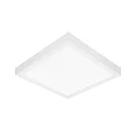 LED Aufbau-Panel, IP44 IK07, eckig, mikroprismatisch, DALI dimmbar, weiß, 48x48cm, 19W 4000K 2400lm