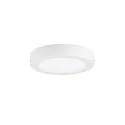 LED Aufbau-Downlight, IP20, rund, flach, opal, schaltbar, weiß, Ø 30cm, 24W 4000K 1900lm