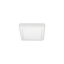 LED Aufbau-Downlight, IP20, quadratisch, opal, schaltbar, weiß, 22x22cm, 18W 3000K 1500lm
