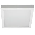 LED Aufbau-Downlight, flach, eckig, 58cm, 120°, 35W, 3000/4000/6500K, 4600lm, IP54, IK05, UGR<19, weiß
