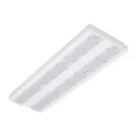 LED Aufbauleuchte, 98cm, 90°, 220W, 4000K, 29900lm, CRI 80, ballwurfsicher, Linsenoptik, IP65, weiß, Multipower