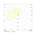 Frisch-Licht LED Aufbau-Rasterleuchte, asymmetrisch, IP20, weiß, 147cm, 40W 4000K 5000lm, schaltbar