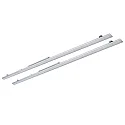 LED-Umrüstungssatz mit Magnetbefestigung T5/T8 auf LED, 57cm, 2-flammig, 40W, 4000K, 6300lm, IP20, IK07, Multipower, silber