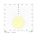 Frisch-Licht LED Wannenleuchte, IP50, kantig, opal,schaltbar, weiß, 156cm, 54W 3000K 6300lm