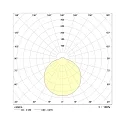 LED Wannenleuchte, IP50, kantig, quadratisch, opal, weiß, 65x65cm, 56W 4000K 5200lm