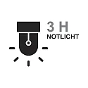 Notlichtsatz für LED Wand-/Deckenleuchte, 3 Stunden, in der Leuchte verbaut