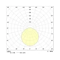 Frisch-Licht LED Wand-/Deckenleuchte, Ø30cm, rund, 150°, 12W, 4000K, 1500lm, IK10, IP54, schaltbar, weiß
