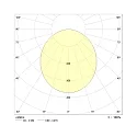 Frisch-Licht LED Ceiling and Pendant luminaire, direct, 106W, 4000K, 12700lm, IP40, opal, white