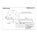 Frisch-Licht LED Wand-/Deckenleuchte, IP40, zylindrisch, Multipower, weiß, Ø 30cm, 7.5-15W 3000K 750-1500lm