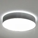 Dekorring für LED Wand-/Deckenleuchte, zylindrisch, Serie 7520, direkt/indirekt, Ø 37.2cm, RAL nach Wahl
