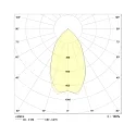 Frisch-Licht LED Einbau-Downlight, IP20 IK02, rund, Reflektor hochglänzend, UGR <19, schaltbar, weiß, Ø 12cm, 10W 4000K 1000lm 60°