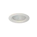 LED Einbau-Downlight, IP44 IK07, rund, Ø14.5cm, max. 700mA (exkl. BG), dimmbar, weiß / Glas satiniert, 24W 4000K 2900lm 50°