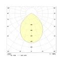 Frisch-Licht LED Einbau-Downlight, IP44 IK02, rund, rückversetzt, opal, DALI dimmbar, weiß, Ø 14cm, 10W 4000K 1100lm 90°