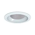 LED Einbau-Downlight, IP44, rund, mikroprismatisch, UGR <19, DALI dimmbar, weiß, Ø 17cm, 12W 3000K 1100lm