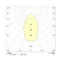 Frisch-Licht LED Einbau-Downlight, IP20 IK02, rund, Reflektor hochglänzend, UGR <19, schaltbar, weiß, Ø 22cm, 20W 4000K 2000lm 60°