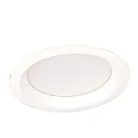 LED Recessed Downlight, 30W, 4000K, 2600lm, IP65, DALI dimmable, white