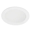 LED Einbau-Downlight, flach, IP54 IK05, rund, Ø 22.5cm, 500mA (exkl. BG), 20W 3000/4000/6500K (CCT) 2400lm 120°, UGR<19, weiß