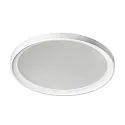 recessed luminaire Ø 17cm round, switchable IP65, white  19W 2300lm 3000K 70° 70°