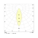 Frisch-Licht LED Einbau-Downlight, IP20, rund, Reflektor facettiert, UGR<19, schaltbar, 30° schwenkbar, Ø 11cm, 9W 4000K 800lm 40°, weiß