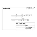 Frisch-Licht LED Einbau-Rasterleuchte, asymmetrisch, IP20, DALI dimmbar, weiß, 62cm, 20W 4000K 2500lm