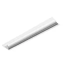 LED Einbau-Rasterleuchte, asymmetrisch, IP20, schaltbar, weiß, 154.5cm, 40W 4000K 5000lm