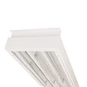 Deckenbefestigung für LED Hallen-Flächenleuchte zu Leuchtenbreite 42cm, weiß