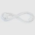 connection cable with plug (FL-STL2063MA.15484…) 400CM 3-pole, white