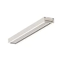 LED Lichtband Aufbau-/Pendel-Rasterleuchte, IP20, direkt, UGR <19, schaltbar, weiß, Mitte, 141cm, 33W 3000K 4300lm