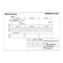 Frisch-Licht LED Light strip Pendant grid luminaire direct / indirect, 39W, 4000K, 5100lm, IP20, UGR < 19, white