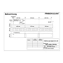 Frisch-Licht LED Light strip Pendant grid luminaire direct / indirect, 84W, 3000K, 11000lm, IP20, UGR < 19, DALI dimmable, white