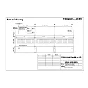 Frisch-Licht LED Lichtband Pendel-Rasterleuchte, IP20, direkt / indirekt, UGR <19, schaltbar, weiß, Anfang, 142.5cm, 49W 3000K 6400lm