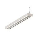 LED Light strip Pendant grid luminaire direct / indirect, 49W, 4000K, 6400lm, IP20, UGR < 19, DALI dimmable, white