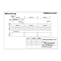 Frisch-Licht LED Light strip Pendant grid luminaire direct / indirect, 49W, 4000K, 6400lm, IP20, UGR < 19, DALI dimmable, white