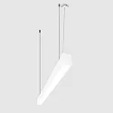 light bar MICROPAL®, UGR<19 / 1407MM / 830 DALI controllable, direct, with suspension kit IP40, white dimmable