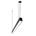 light bar MICROPAL®, UGR<19 / 1407MM / 830 direct, multipower, with suspension kit IP40, black 