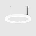 LED-Pendel-Ringleuchte, IP40 IK06, direkt, Ø 62cm, DALI2, 39W 3000/4000/6500K, UGR<19, dimmbar, weiß