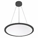 pendant luminaire Ø 60cm switchable, suitable for VDU workstation IP20, black 