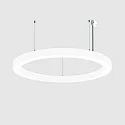 pendant luminaire Ø 98CM CCT Switch, direct / indirect, UGR < 19, multipower, ring shape IP40, white 