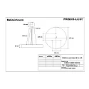 Frisch-Licht LED Pendelleuchte, rund, direkt / indirekt, IP40, mikroprismatisch, DALI dimmbar, weiß, 40cm, 30W 3000K 3000lm