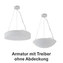 pendant luminaire PREMIUM 7520 Ø 33cm IP20, white dimmable