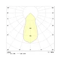 Frisch-Licht LED Einbau-Downlight, IP20, eckig, 8.3 x 8.3cm, GU10 (inkl.), 30° schwenkbar, 7W 3000K 600lm 45°, weiß