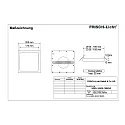 LED Recessed Downlight, Refurbishment downlight, 18W, 4000K, 1500lm, IP40, DALI dimmable, white