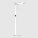 LED Office-Stehleuchte, IP20 IK03, direkt / indirekt, 100W 4000K 15.400lm, MICROPAL®, UGR<16, weiß