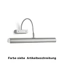 Bilderleuchte GRIT-40, 2-flammig, E14, max. je 25W, IP20, dimmbar, Messing poliert