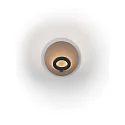 Knapstein LED Wandleuchte MEGGI, ø 30cm, 17W, 2200-3500K, 1904lm, IP20, rund, Effekt bronze