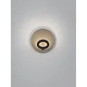 Knapstein LED Wandleuchte MEGGI, ø 30cm, 17W, 2200-3500K, 1904lm, IP20, rund, Effekt bronze