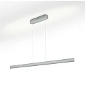 LED Pendelleuchte RUNA-152, Up/Down, 152cm, 72W 2200-3000K, CRi >90, Sensordimmer, Mattnickel