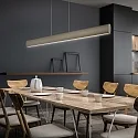 LED Pendelleuchte RUNA-92, Up/Down, 92cm, 43W 2200-3000K, CRi >90, Sensordimmer, Effekt Bronze