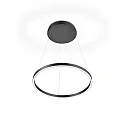 LED Pendelleuchte LISA-60, 72W 2200-3000K 7850lm, CRi >90, mit Gestensteuerung, höhenverstellbar, dimmbar, schwarz